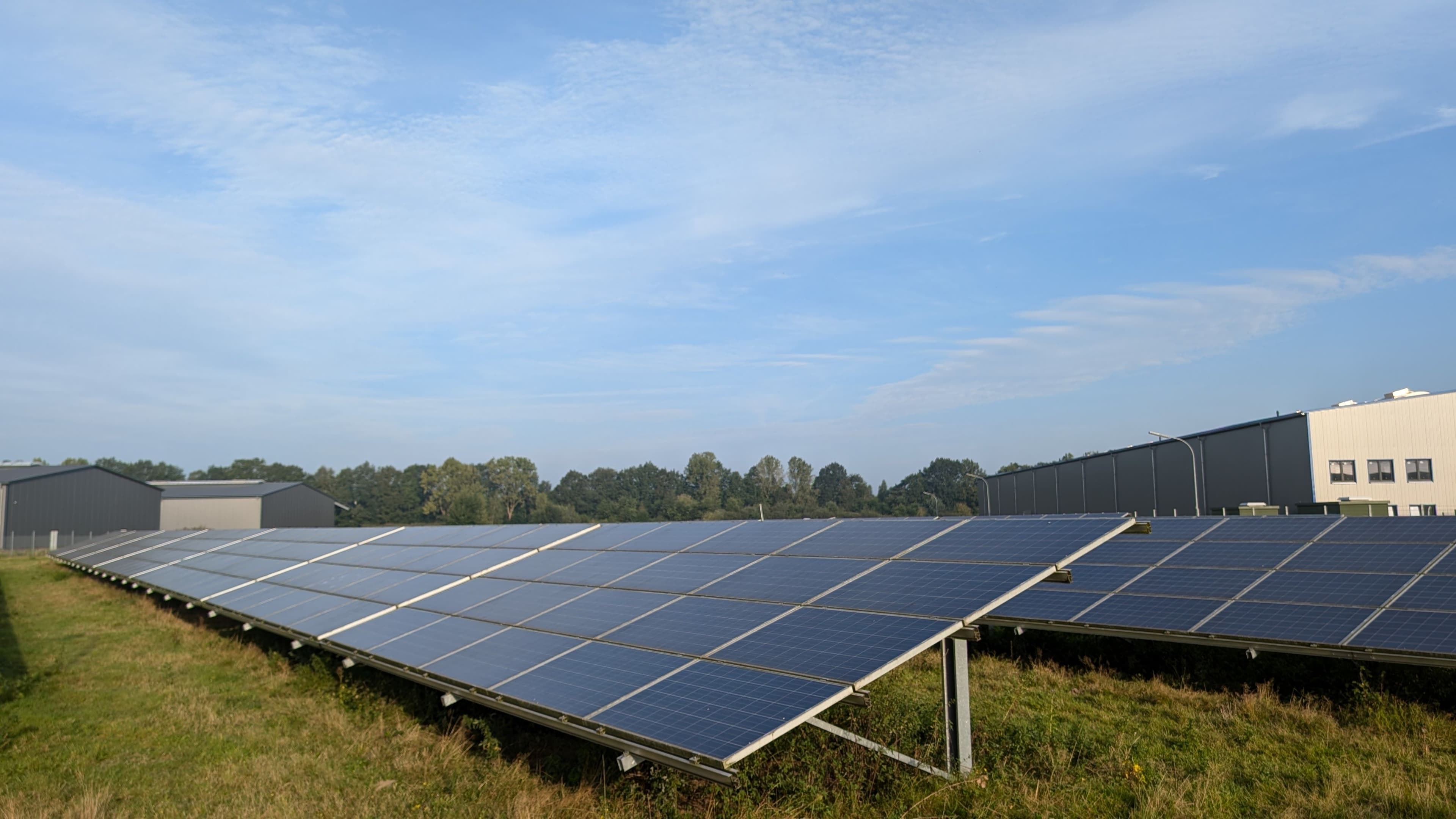 Solar energy installation